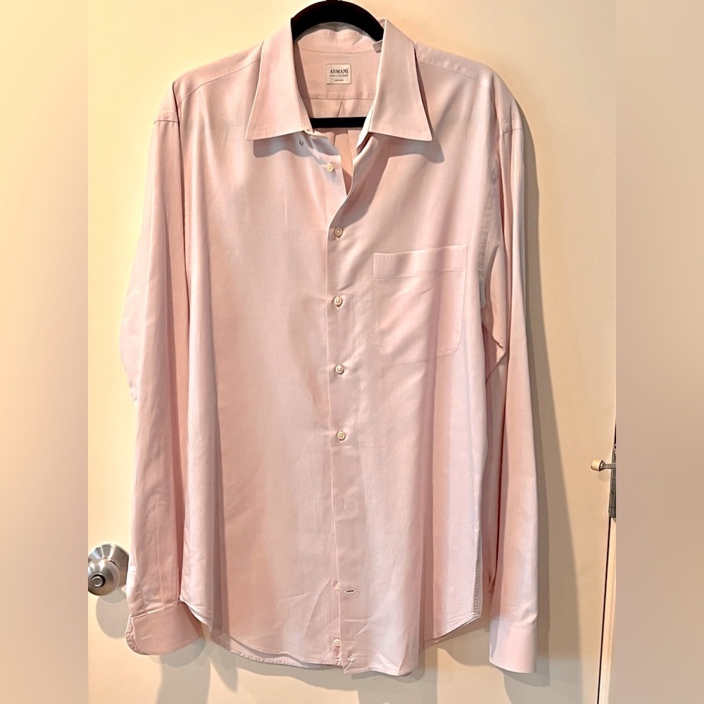 Armani Collezioni Button Down Dress Shirt